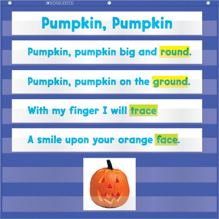 Scholastic Teaching Resources Scholastic 7-Pocket Mini Pocket Chart 530159